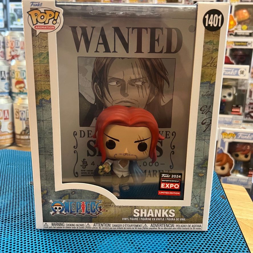 Funko Pop! Wanted Shanks One Piece