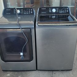 Samsung Washer And Electrical Dryer Set