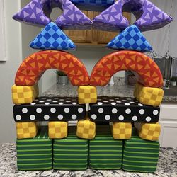 Lakeshore Learning Soft Stackable Blocks, ABC’s & Animals