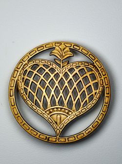 Pampered Chef Brass Trivet.