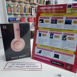 BEATS SOLO 3 -PAY $1 To Take It Home - Pay the rest later -