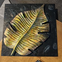 Metal Leaf Art