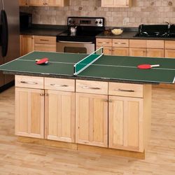 NEW Portable Table Tennis Top 3 in 1, Turn Any Surface into a Game Table !