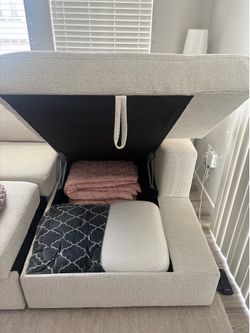 Living Spaces Sleeper Couch