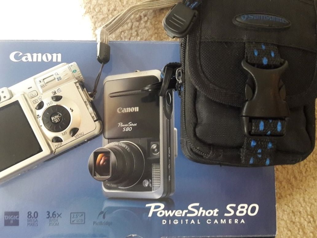Canon Powershot S80 Camera