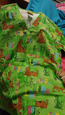 Scooby Doo scrub tops