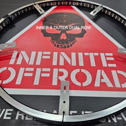 Infinite off-road dual RGB-W Dual Wheel Lights