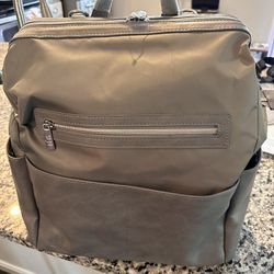 BEIS Backpack Diaper Bag Grey Brand New