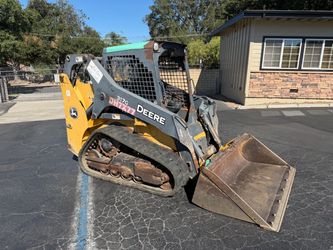 2017 John Deere 317G Turbo Diesel Compact Track Loader Skid Steer