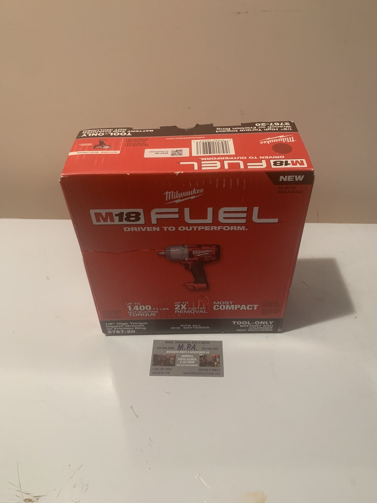 Brand New Milwaukee M18 2767-20 Impact We Except All Major Credit Cards Directly Payments