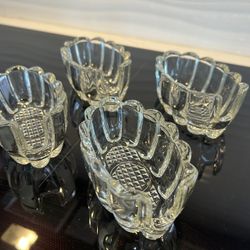 Princess House Heritage Spoon/Fork Holder - Set of 4