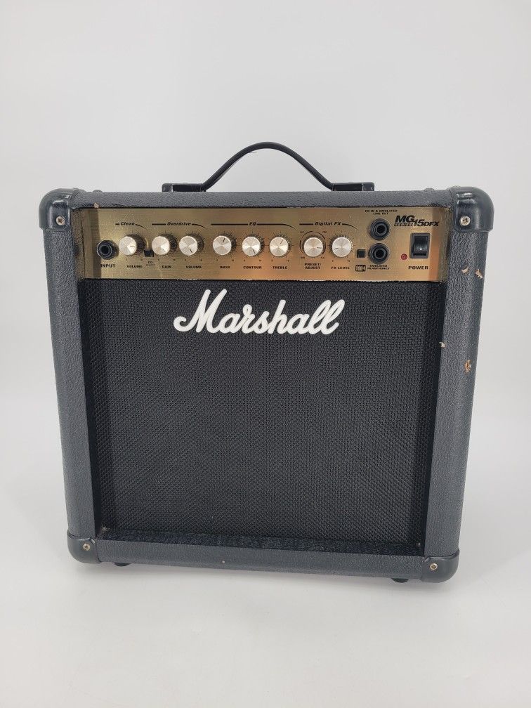 Marshall MG15DFX 4-Channel 15W Solid-State Combo Amplifier