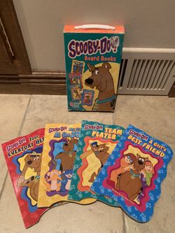 Four Scooby Doo Board Books 