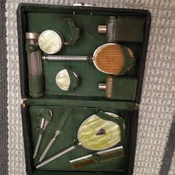 Antique Art Deco Ladies Travel Vanity Set 1920s