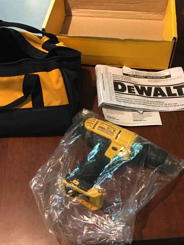 Dewalt Cordless Compact Drill Driver New