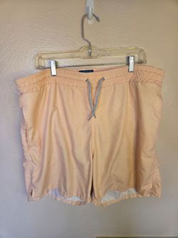 Men's Michael's 6 Inch Swim Shorts Size XL Orange/Peach Summertime Fun