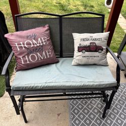 Outdoor Glider Bench