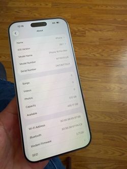 Apple iPhone 16 Pro Max 512GB