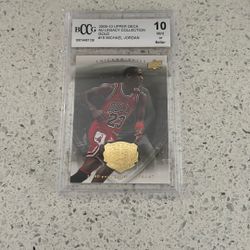 2009 - 10 Upper Deck MJ Legacy Collection Gold 