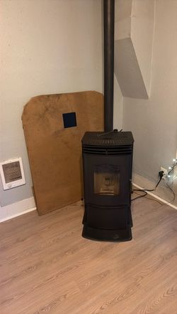Brand New Black Steel Hearth Pad