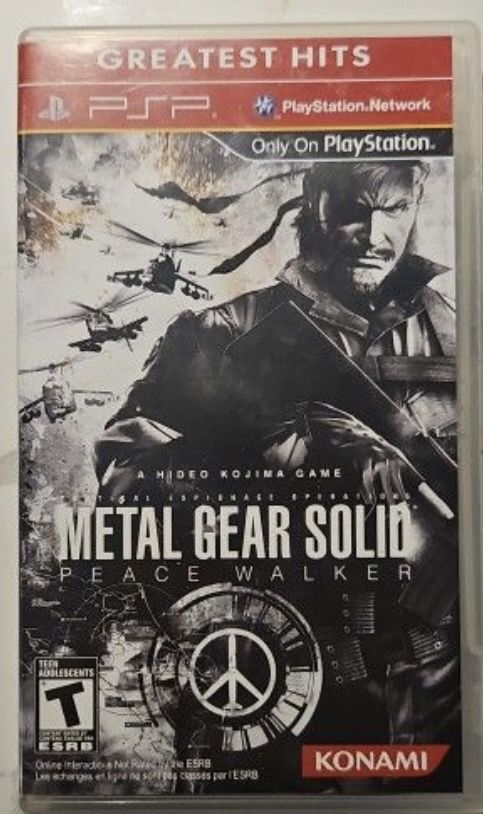 Metal Gear Solid Greatest Hits PSP
