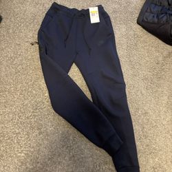 Navy Blue Nike Tech Sweats 