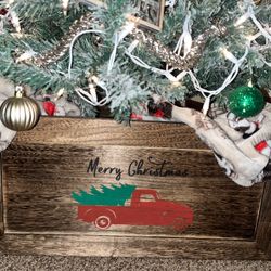 Wooden Box Tree Collar