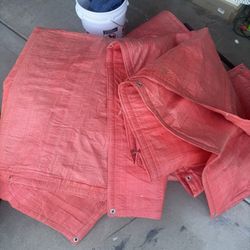 Two Insulated Tarps 