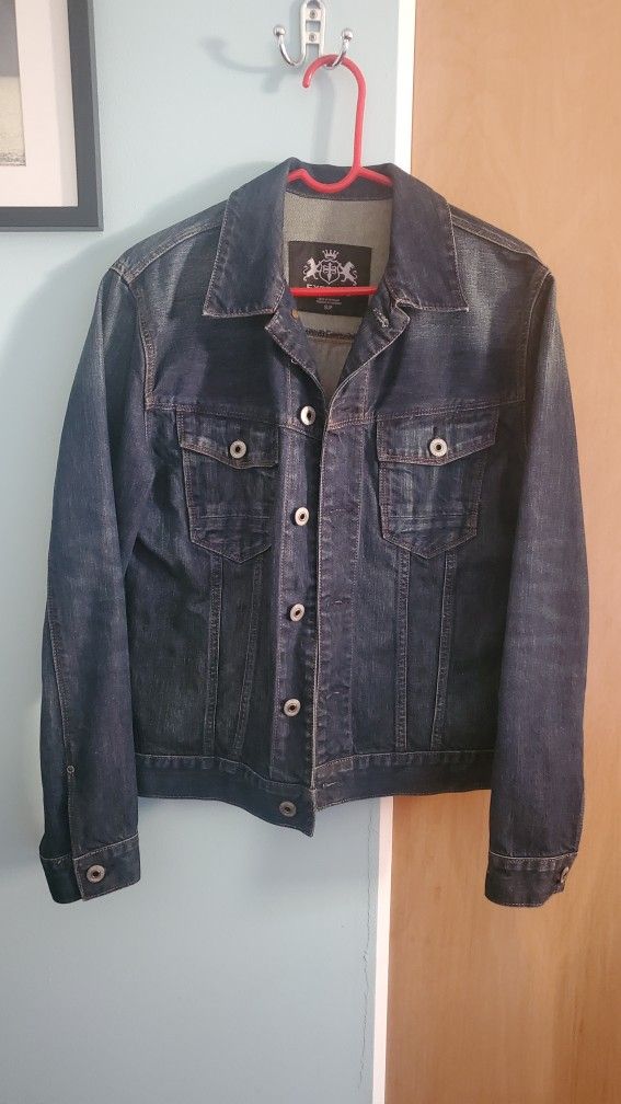 Express Men's Denim Jacket Size Small - Jean Jacket
