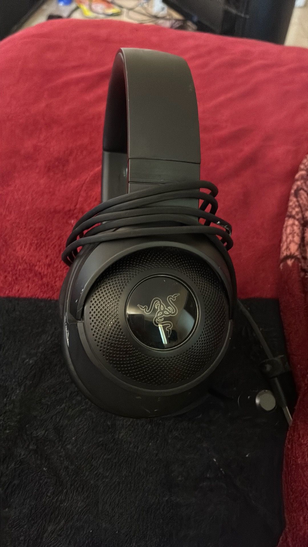 Razer Kraken V3 X Wired USB Gaming Headset: Lightweight Build Standard, Black