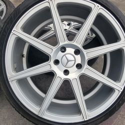 20"staggerd Vertini Wheels & Tires For MERCEDES BENZ CLS550/SL500 