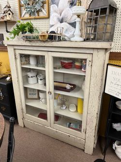 Antique Vintage Farmhouse Cabinet