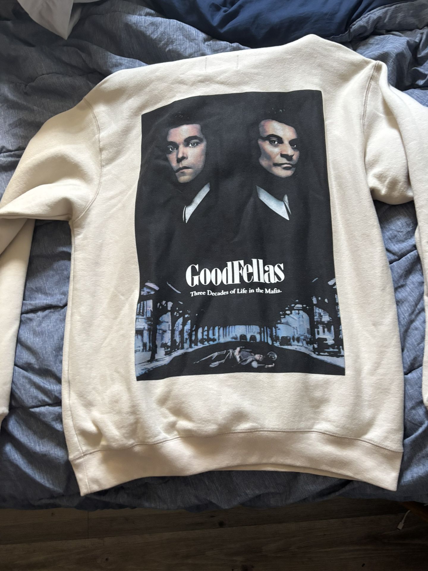 Goodfellas Off White color Hoodie XL