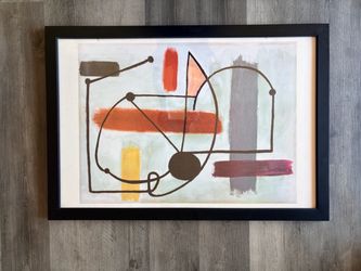 Framed Abstract Art Print
