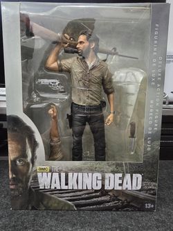 McFarlane Toys Rick Grimes Figure, New Unopened