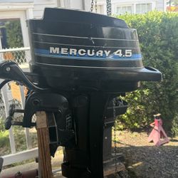 Mercury 4.5hp Boat Motor