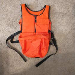Padded Orange Vest