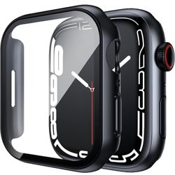 KKM [2 Pack] Case Compatible with Apple Watch Series 8/Series 7 41mm
