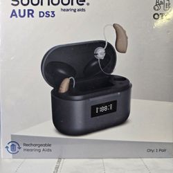 Soundure AUR DS3 Rechargeable OTC Hearing Aids Amplifiers