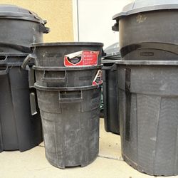 Outdoor Trash Cans