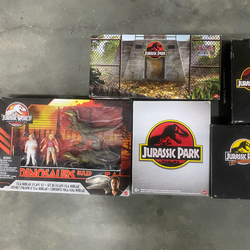 Jurassic Park SDCC Action Figure Collectibles Set
