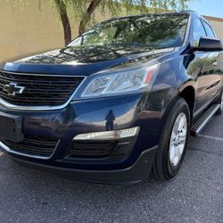 2017 CHEVY.TRAVERSE.LS, RUNS.GREAT, COLD.AC, 3RD.ROW.SEAT, NICE.SUV, FINANCE AVAILABLE 🚘