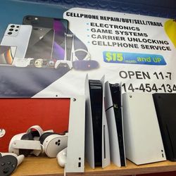 We Sell Electronics; phones And game Systems Etc