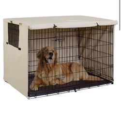 48inch Dog Crate Cover (beige)