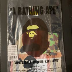 Bape A Bathing Ape Check By Bathing Tee 