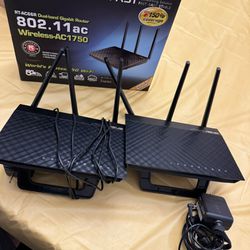3 ASUS Routers 