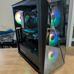 Intel Core I5 RGB Gaming PC RX 6600 Windows 11 Pro 