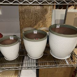 Flower Pots New $40 For All 3