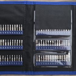 STREBITO Electronics Precision Screwdriver Sets 142-Piece with 120 Bits Magnetic Repair Tool Kit