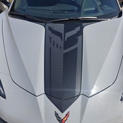 Corvette Hood Decal 
